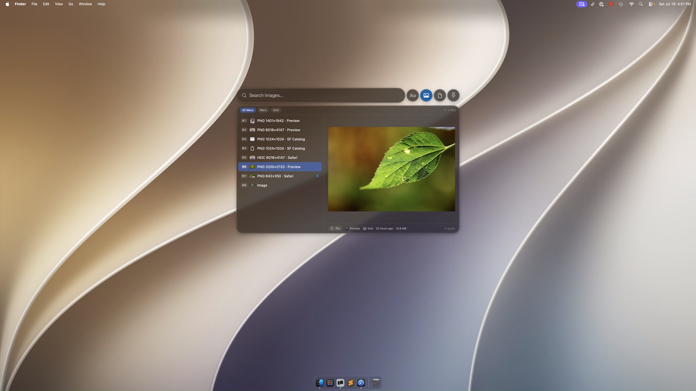 ClipBob filtered to image clips